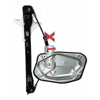 Mecanisme leve vitre électrique,arrière gauche,VW, Golf 5, 2007-2009, Rabbit '2006-2009